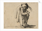 Le Jouer de Vielle, from Varie Figure Gobbi, suite appelée aus…, 1616-22 by Jacques Callot