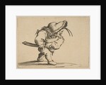 L'Homme S'Apprêtant a Tirer son Sabre, from Varie Fig…, 1616-22 by Jacques Callot