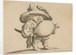 L'Homme au Gros Ventre Orné d'une Rangée de Bouton by Jacques Callot