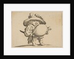 L'Homme au Gros Ventre Orné d'une Rangée de Bouton by Jacques Callot
