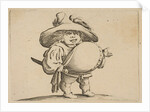 L'Homme au Gros Ventre Orné d'une Rangée de Bouton by Jacques Callot