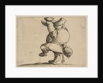 Le Buveur Vu de Dos, from Varie Figure Gobbi, suite appe…, 1616-22 by Jacques Callot