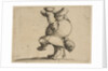Le Buveur Vu de Dos, from Varie Figure Gobbi, suite appe…, 1616-22 by Jacques Callot