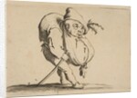 Le Bossu a La Canne, from Varie Figure Gobbi, suite appelée…, 1616-22 by Jacques Callot