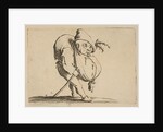 Le Bossu a La Canne, from Varie Figure Gobbi, suite appelée…, 1616-22 by Jacques Callot