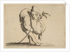 Le Bossu a La Canne, from Varie Figure Gobbi, suite appelée…, 1616-22 by Jacques Callot