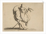 Le Bossu a La Canne, from Varie Figure Gobbi, suite appelée…, 1616-22 by Jacques Callot