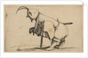 L'Estropié au Capuchon, from Varie Figure Gobbi, suite appe…, 1616-22 by Jacques Callot