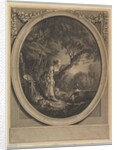 L'Arrivée du Courier, 18th century by Jacques Firmin Beauvarlet/Francois Boucher