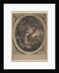 L'Arrivée du Courier, 18th century by Jacques Firmin Beauvarlet/Francois Boucher