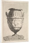 Design for a Vase with a Bacchic Frieze, from: Vases, 1746 by Jacques Francois Joseph Saly