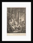 The Small Household, mid to late 18th century by Jacques Gabriel Huquier