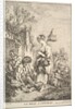 Girl with a Bird, mid to late 18th century by Jacques Gabriel Huquier