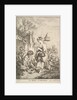 Girl with a Bird, mid to late 18th century by Jacques Gabriel Huquier