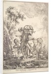 The Traveling Children, mid to late 18th century by Jacques Gabriel Huquier