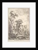 The Traveling Children, mid to late 18th century by Jacques Gabriel Huquier