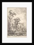 The Traveling Children, mid to late 18th century by Jacques Gabriel Huquier