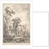 The Traveling Children, mid to late 18th century by Jacques Gabriel Huquier