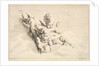Two Cupids, One Holding a Ball, mid to late 18th century by Jacques Gabriel Huquier