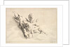Two Cupids, One Holding a Ball, mid to late 18th century by Jacques Gabriel Huquier