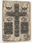 Latin Cross with Birds and Smaller Motifs, ca. 1614-19 by Jacques Hurtu