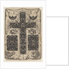 Latin Cross with Birds and Smaller Motifs, ca. 1614-19 by Jacques Hurtu