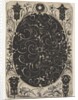 Oval Case Decorated with Schweifwerk in Two Variants, Surrounded by Smaller Motifs…, ca. 1614-19 by Jacques Hurtu