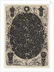 Oval Case Decorated with Schweifwerk in Two Variants, Surrounded by Smaller Motifs…, ca. 1614-19 by Jacques Hurtu