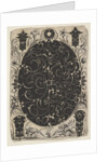Oval Case Decorated with Schweifwerk in Two Variants, Surrounded by Smaller Motifs…, ca. 1614-19 by Jacques Hurtu