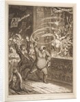 Blowing-up the Pic-Nic's;-or-Harlequin Quixote Attacking the Puppets, vide Totten…, April 2, 1802 by James Gillray