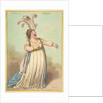 A Bravura Air. Mandane, December 22, 1801 by James Gillray