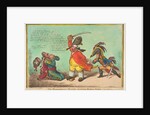 The Magnanimous Minister, Chastising Prussian Perfidy.-vide-Morning Chronicle April…, May 2, 1806 by James Gillray