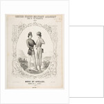 United States Military Academy: Song of the Graduates, 1852 by Sarony & Co