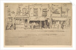 The Fish Shop, Busy Chelsea, 1886-87 by James Abbott McNeill Whistler