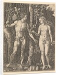 Adam and Eve, 1566 by Jan Wierix