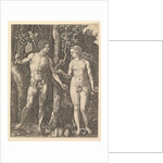 Adam and Eve, 1566 by Jan Wierix
