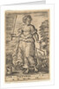 Justice, an allegorical figure holding a balance in her left hand and a sword in her right…, 1579 by Jan Wierix