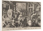 New Inventions of Modern Times [Nova Reperta], The Invention of the Olive Oil Press, p…, ca. 1600 by Jan Collaert I