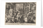 New Inventions of Modern Times [Nova Reperta], The Invention of the Olive Oil Press, p…, ca. 1600 by Jan Collaert I