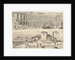 The Aqueduct at Segovia and The Castle of Madrid, 1500-1599 by Jan Cornelisz Vermeyen
