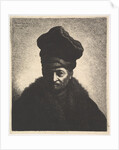Portrait of a Man, after Rembrandt, 1633 by Jan Georg van Vliet