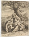 Holy Family with St. Elizabeth & St. John the Baptist, 1588 by Jan Muller