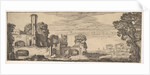 Riverscape with Ruins of a Castle, ca. 1615 by Jan van de Velde II