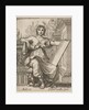 Seated Woman Holding a Tablet, late 17th, mid 18th century by Jean Antoine de Maroulles (possibly)
