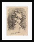 Head of a Woman, 1748-69 by Jean Charles Francois/Francois Boucher
