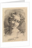 Head of a Woman, 1748-69 by Jean Charles Francois/Francois Boucher