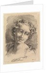 Head of a Woman, 1748-69 by Jean Charles Francois/Francois Boucher