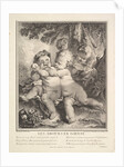 The Cheerful Cupids, 1750 by Jean Daullé