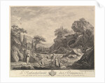 Traveling Women Drinking Water, 1758 by Jean Daullé