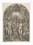 The Marriage of Adam and Eve, from The Apocalypse, ca. 1540-55 by Jean Duvet